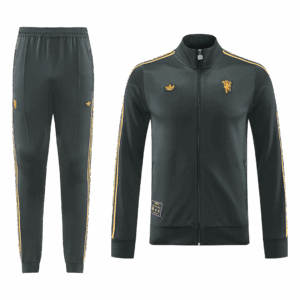 Manchester United Training Kit 2025/26 - Black (Jacket+Pants)