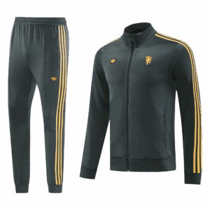Manchester United Training Kit 2025/26 - Black (Jacket+Pants)
