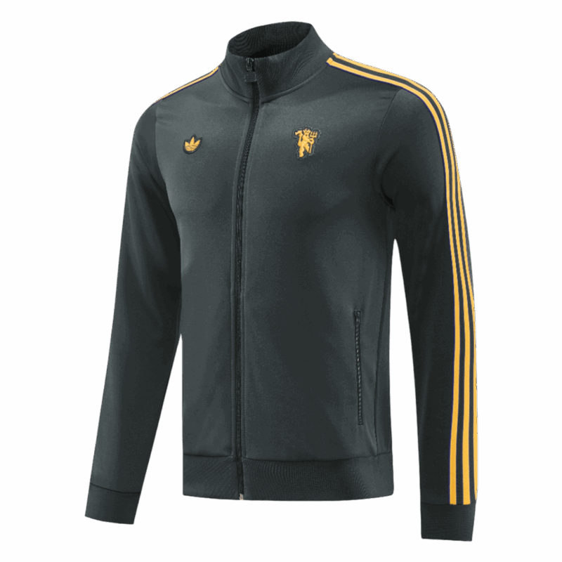 Manchester United Training Kit 2025/26 - Black (Jacket+Pants)