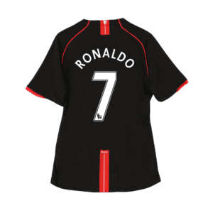 Vintage Soccer Jersey RONALDO #7 Manchester United Away 2007/08