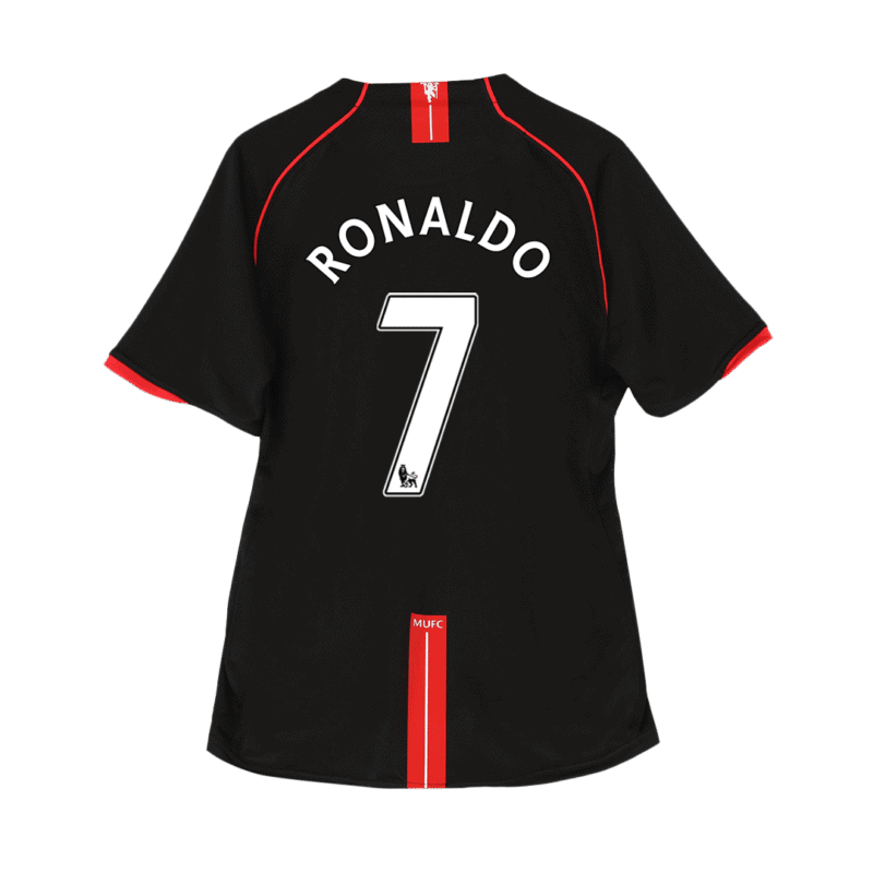 Vintage Soccer Jersey RONALDO #7 Manchester United Away 2007/08