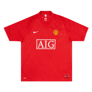 Vintage Soccer Jersey Manchester United Home 2007/08