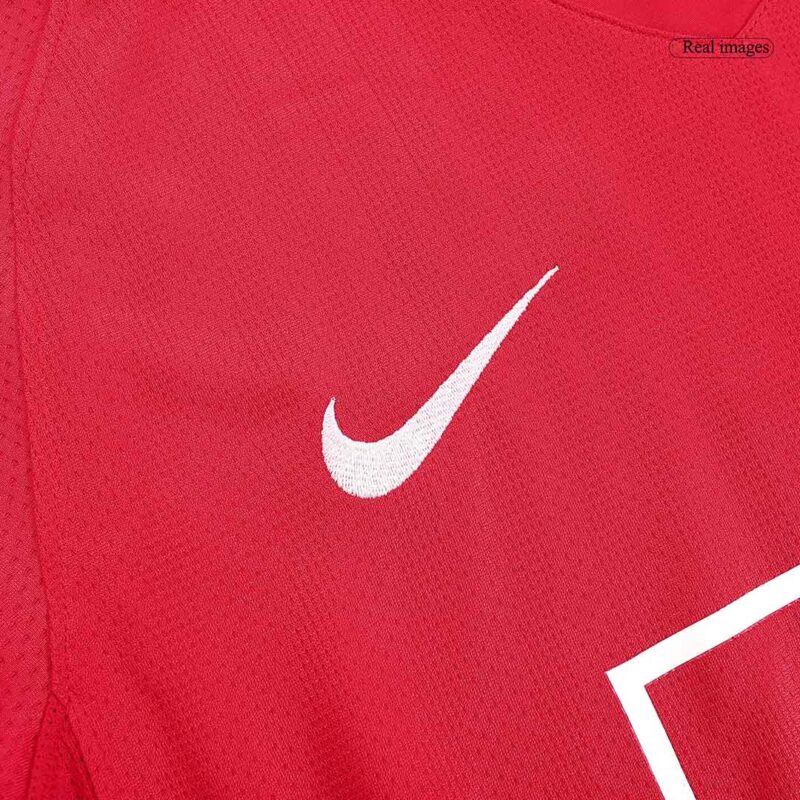 Vintage Soccer Jersey RONALDO #7 Manchester United Home Long Sleeve 2007/08