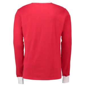 Vintage Soccer Jersey Manchester United Long Sleeve 1963 - FA Cup Final