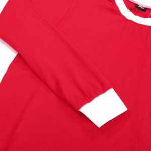 Vintage Soccer Jersey Manchester United Long Sleeve 1963 - FA Cup Final