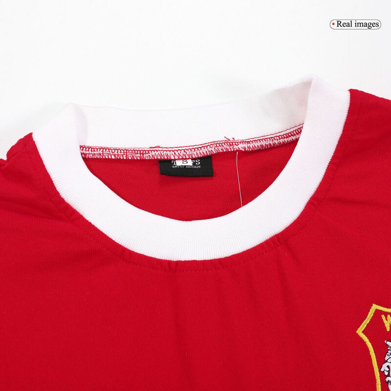 Vintage Soccer Jersey Manchester United Long Sleeve 1963 - FA Cup Final