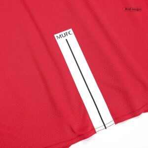 Vintage Soccer Jersey SCHOLES #18 Manchester United Home 2007/08 - UCL Final