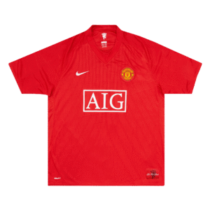 Vintage Soccer Jersey SCHOLES #18 Manchester United Home 2007/08