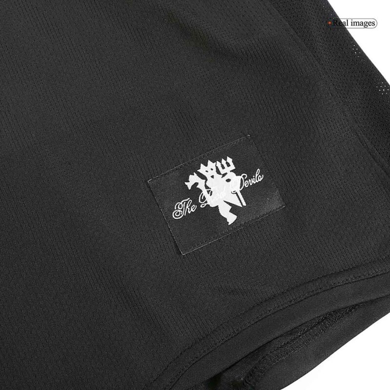 Vintage Soccer Jersey SCHOLES #18 Manchester United Away Long Sleeve 2007/08
