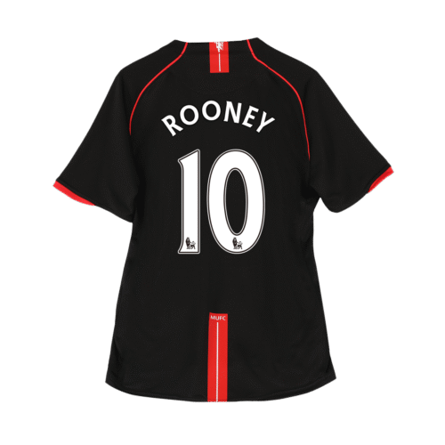 Vintage Soccer Jersey ROONEY #10 Manchester United Away 2007/08