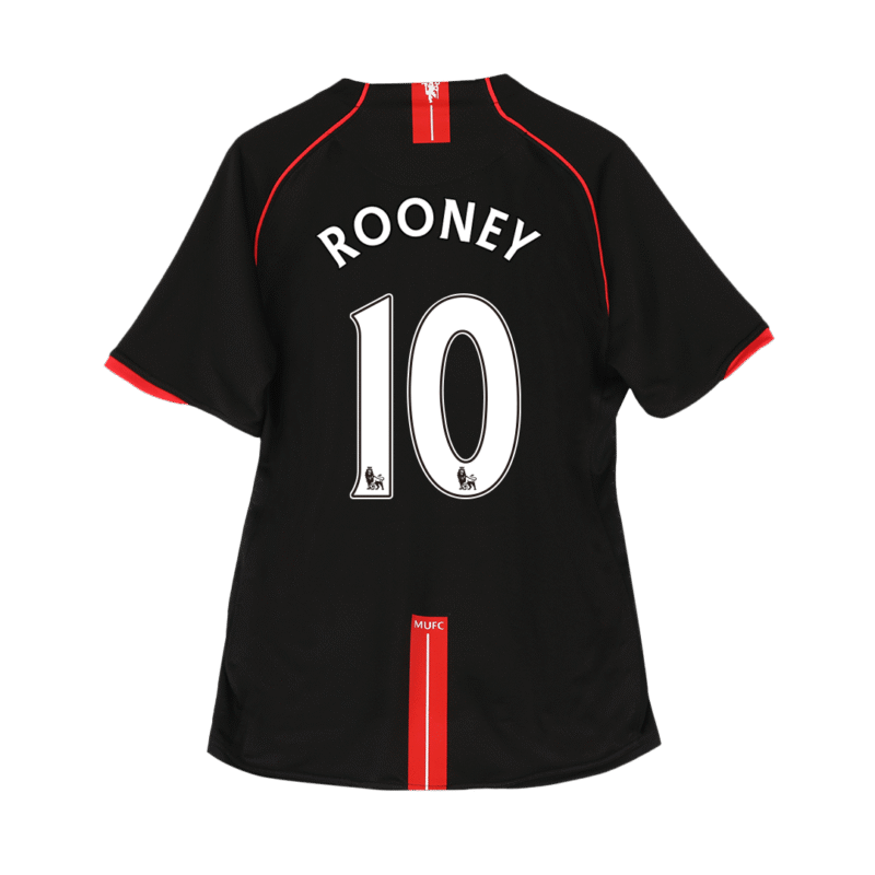 Vintage Soccer Jersey ROONEY #10 Manchester United Away 2007/08