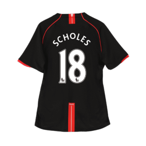 Vintage Soccer Jersey SCHOLES #18 Manchester United Away 2007/08
