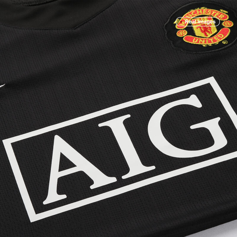 Vintage Soccer Jersey SCHOLES #18 Manchester United Away 2007/08