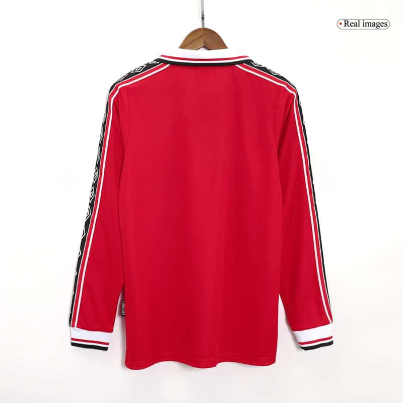 Vintage Soccer Jersey Manchester United Home Long Sleeve 1998/99