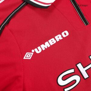 Vintage Soccer Jersey Manchester United Home Long Sleeve 1998/99
