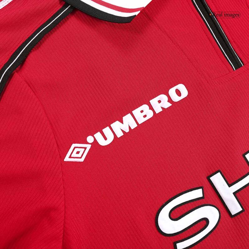 Vintage Soccer Jersey Manchester United Home Long Sleeve 1998/99