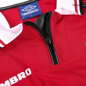 Vintage Soccer Jersey Manchester United Home Long Sleeve 1998/99