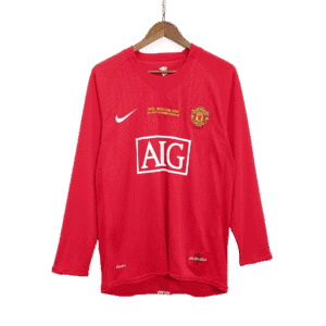 Vintage Soccer Jersey Manchester United Home 2007/08 - UCL Final