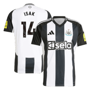 ISAK #14 Newcastle United Home Soccer Jersey 2024/25