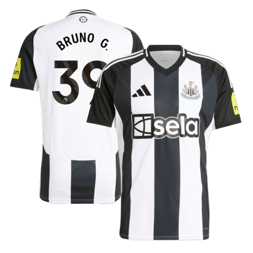 BRUNO G. #39 Newcastle United Home Soccer Jersey 2024/25