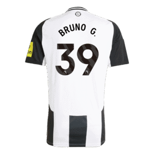 BRUNO G. #39 Newcastle United Home Soccer Jersey 2024/25