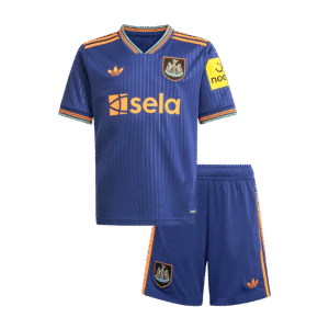 Newcastle United Third Away Kids Soccer Jerseys Kit 2025/26