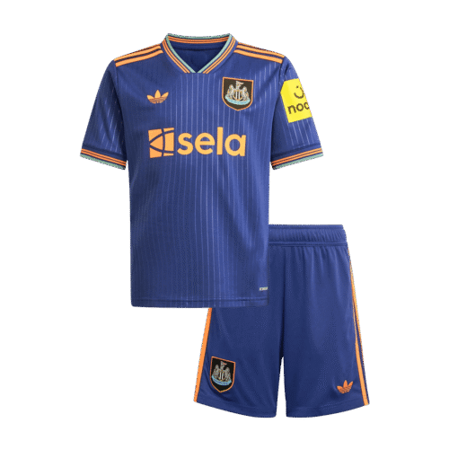 Newcastle United Third Away Kids Soccer Jerseys Kit 2025/26