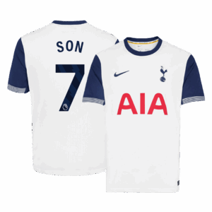 Men's SON #7 Tottenham Hotspur Home Soccer Jersey Shirt 2024/25 - Fan Version