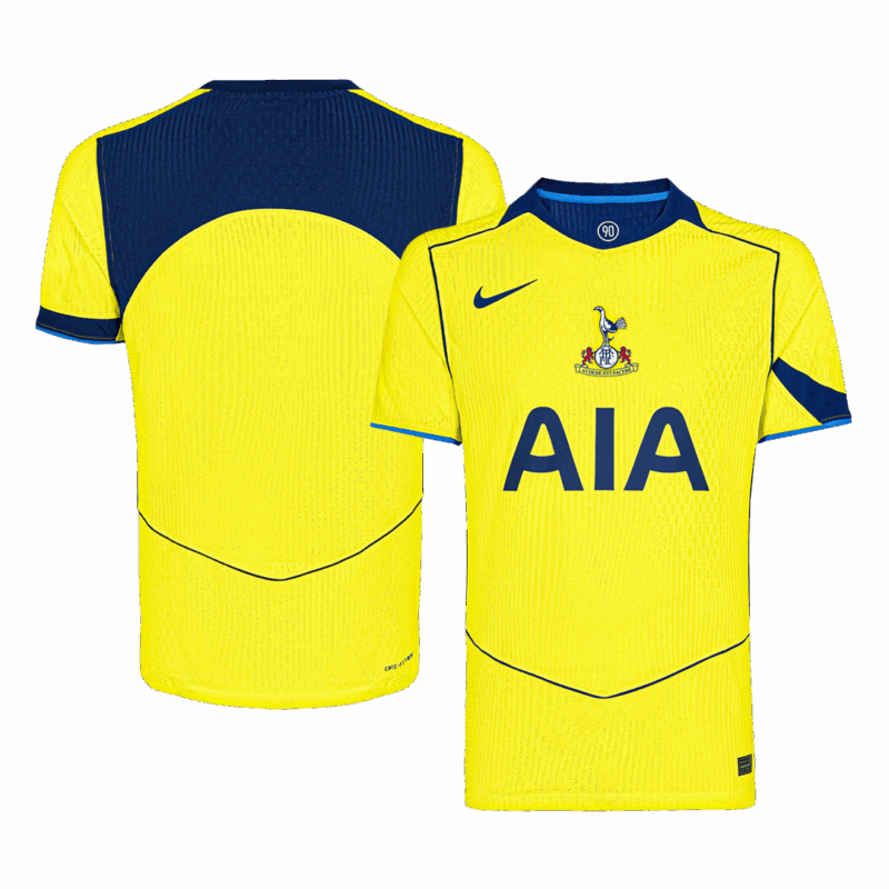 Tottenham Hotspur Third Away Soccer Jersey Authentic 2025/26
