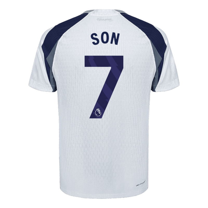 SON #7 Tottenham Hotspur Home Authentic Soccer Jersey 2025/26