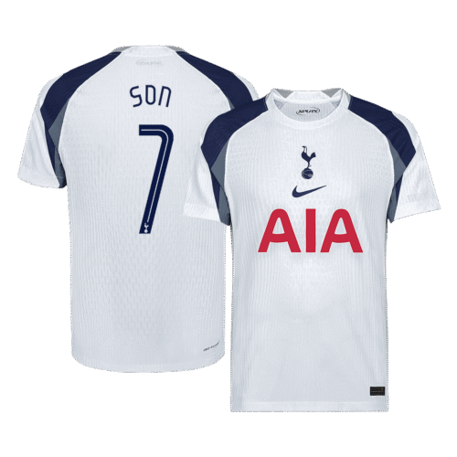 SON #7 Tottenham Hotspur Home Authentic Soccer Jersey 2025/26 - UCL