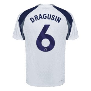 DRAGUSIN #6 Tottenham Hotspur Home Authentic Soccer Jersey 2025/26