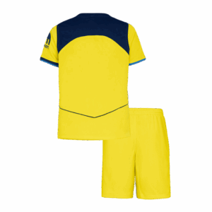 Kid's Tottenham Hotspur Third Soccer Jersey Kit(Jersey+Shorts) 25/26 Yellow