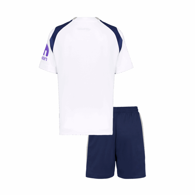 Kid's Tottenham Hotspur Home Soccer Jersey Kit(Jersey+Shorts) 25/26 White