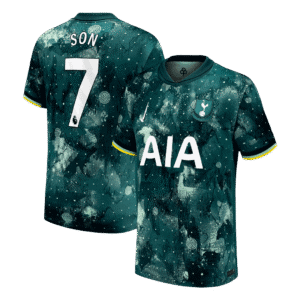 SON #7 Tottenham Hotspur Third Away Soccer Jersey 2024/25