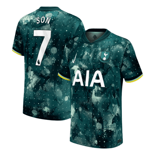 SON #7 Tottenham Hotspur Third Away Soccer Jersey 2024/25