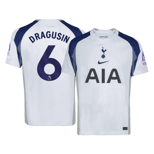 DRAGUSIN #6 Tottenham Hotspur Home Soccer Jersey 2025/26