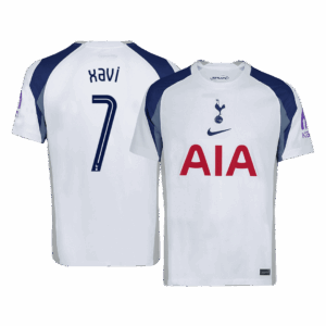 XAVI #7 Tottenham Hotspur Home Soccer Jersey 2025/26 -UCL
