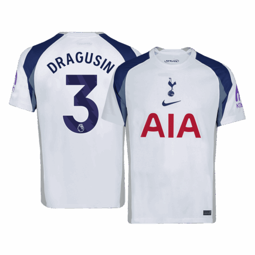 Tottenham Hotspur DRAGUSIN #3 Home Soccer Jersey 2025/26