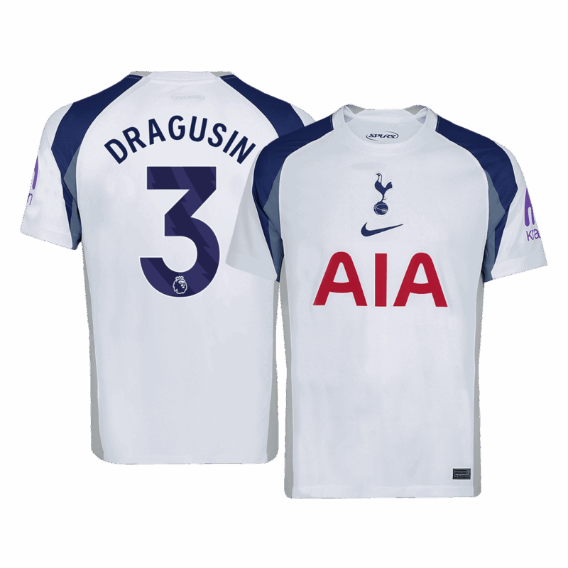 Tottenham Hotspur DRAGUSIN #3 Home Soccer Jersey 2025/26