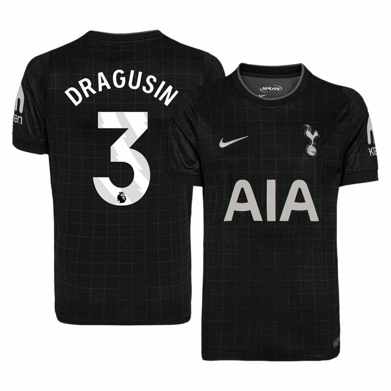 Tottenham Hotspur DRAGUSIN #3 Away Soccer Jersey 2025/26
