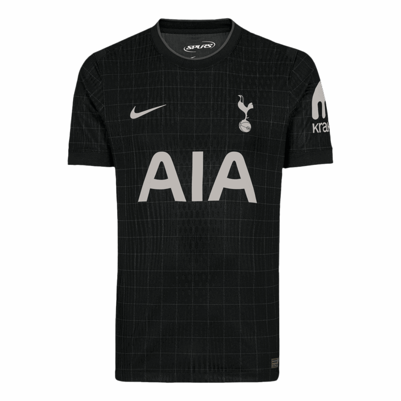 Authentic Tottenham Hotspur Away Soccer Jersey 25/26 Black