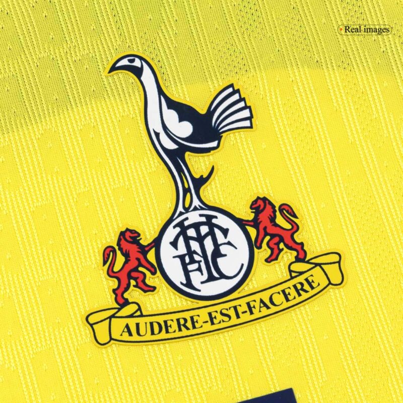 Authentic Tottenham Hotspur Third Away Soccer Jersey 25/26 Yellow