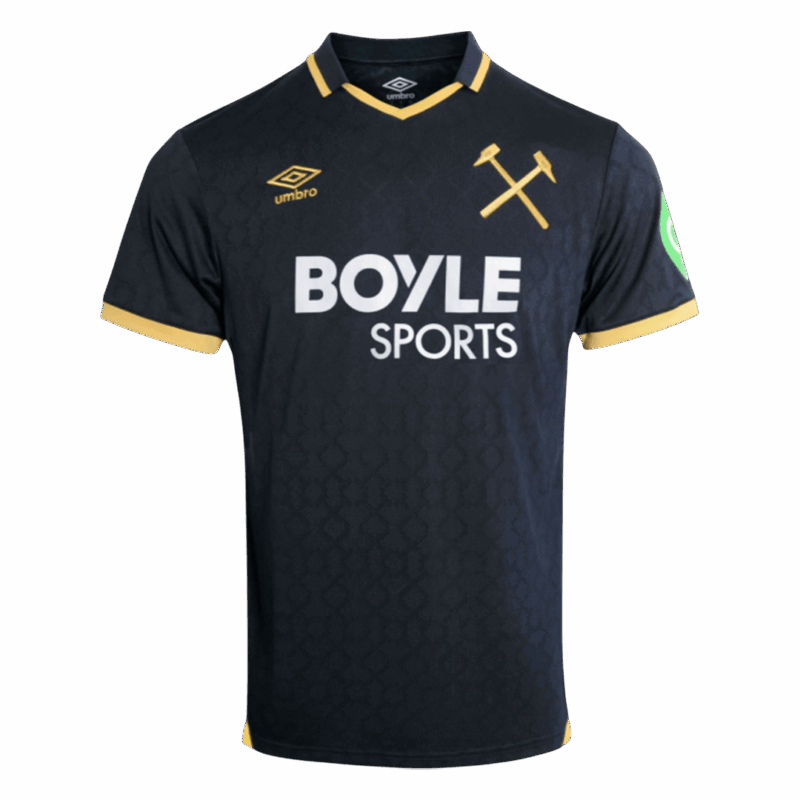 West Ham United Third Away Soccer Jersey 2025/26