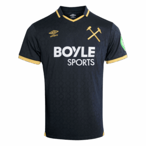 West Ham United Third Away Soccer Jersey 2025/26