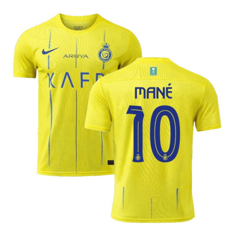 MANÉ #10 Al Nassr Home Soccer Jersey 2023/24