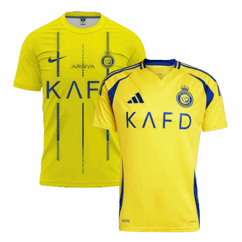 Al Nassr Home Jersey 2024/25 & Al Nassr Home Jersey 2023/24