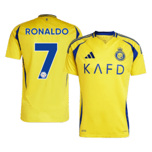 RONALDO #7 Al Nassr Home Soccer Jersey 2024/25