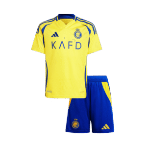 Al Nassr Home Kids Soccer Jerseys Kit 2024/25
