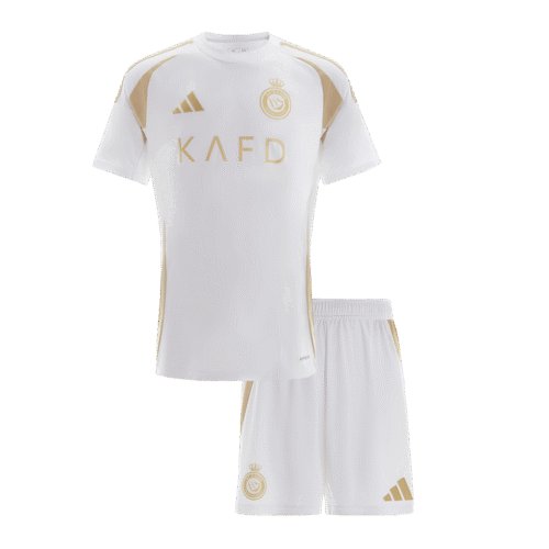 Al Nassr Third Away Kids Soccer Jerseys Kit 2024/25